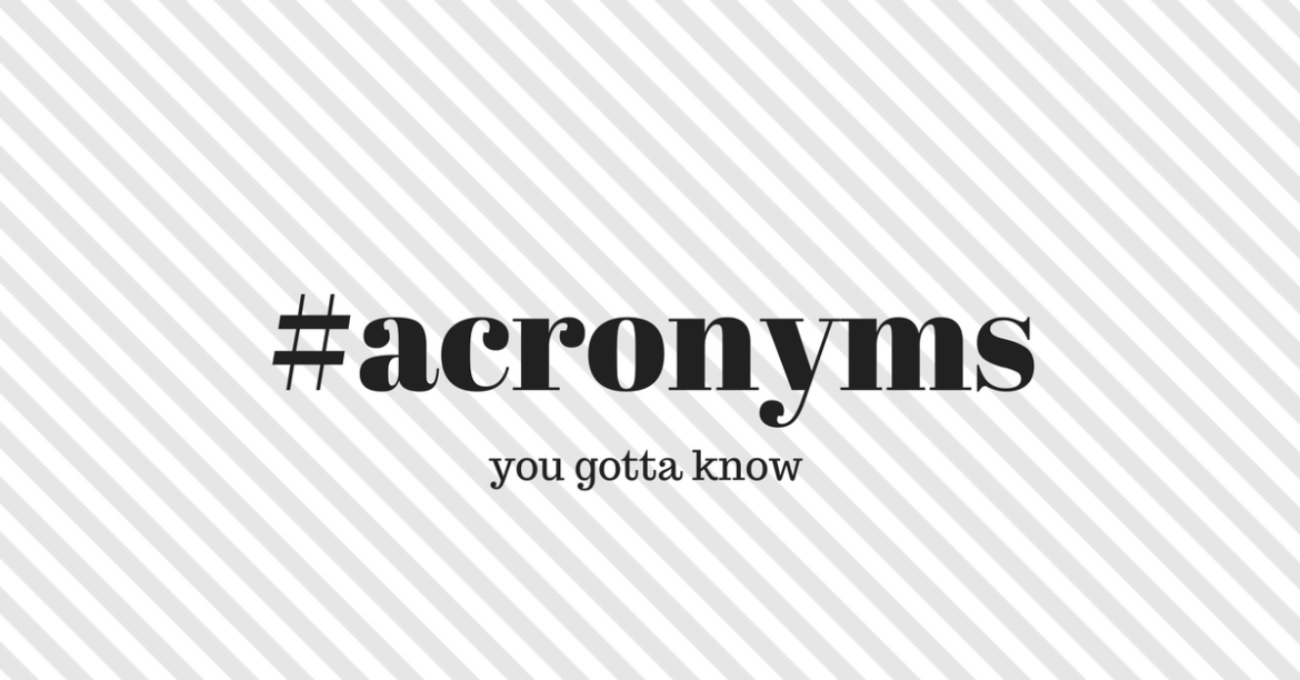 10 Acronyms to Help You Understand The Internet