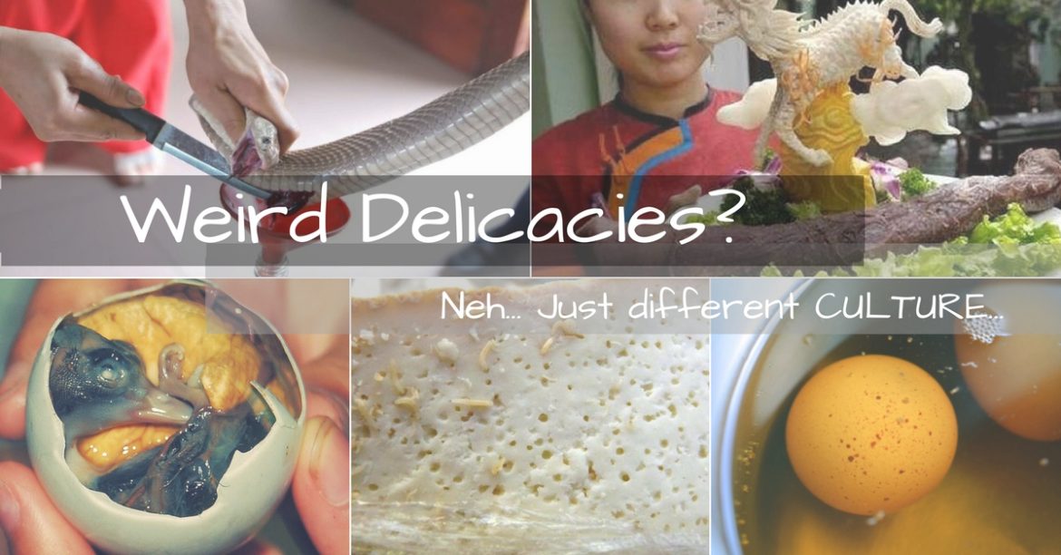 5 Weird Delicacies From Different Parts Of The World