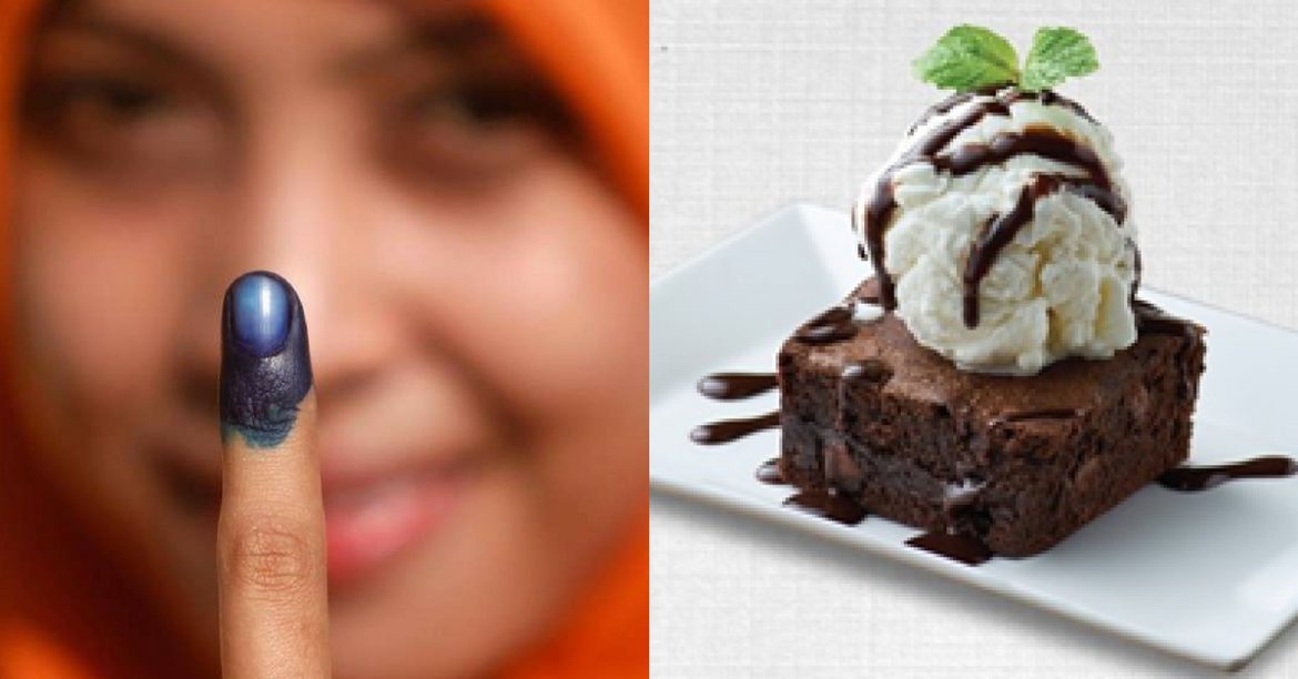 Make Full Use Of Your Inked Finger By Getting Free Food From These 5 Places Today!