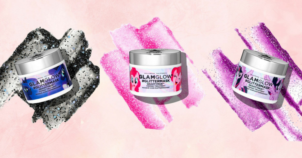 My Little Pony Teams Up With Glamglow To Create Glitter Mask