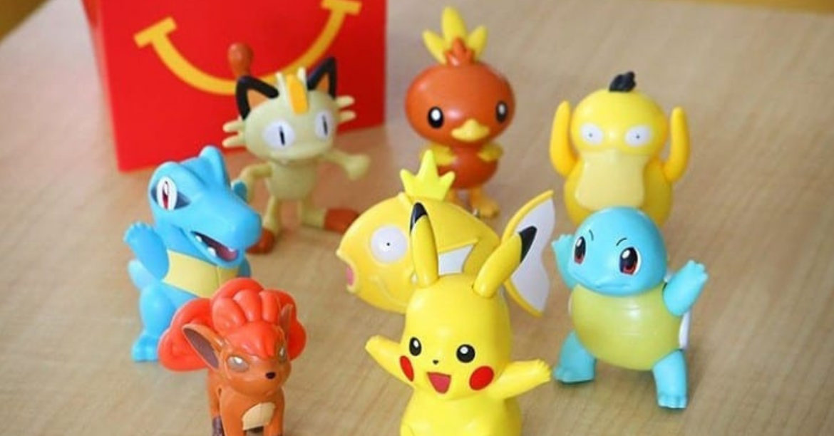 Gotta Catch Em All 8 Of Pokemon Happy Meal Toys At Mcdonald’s!