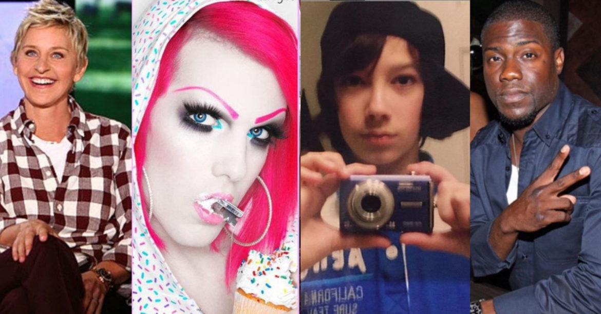 Our Top 11 Picks Of The Best Celebrity #10 Year Challenge Photos