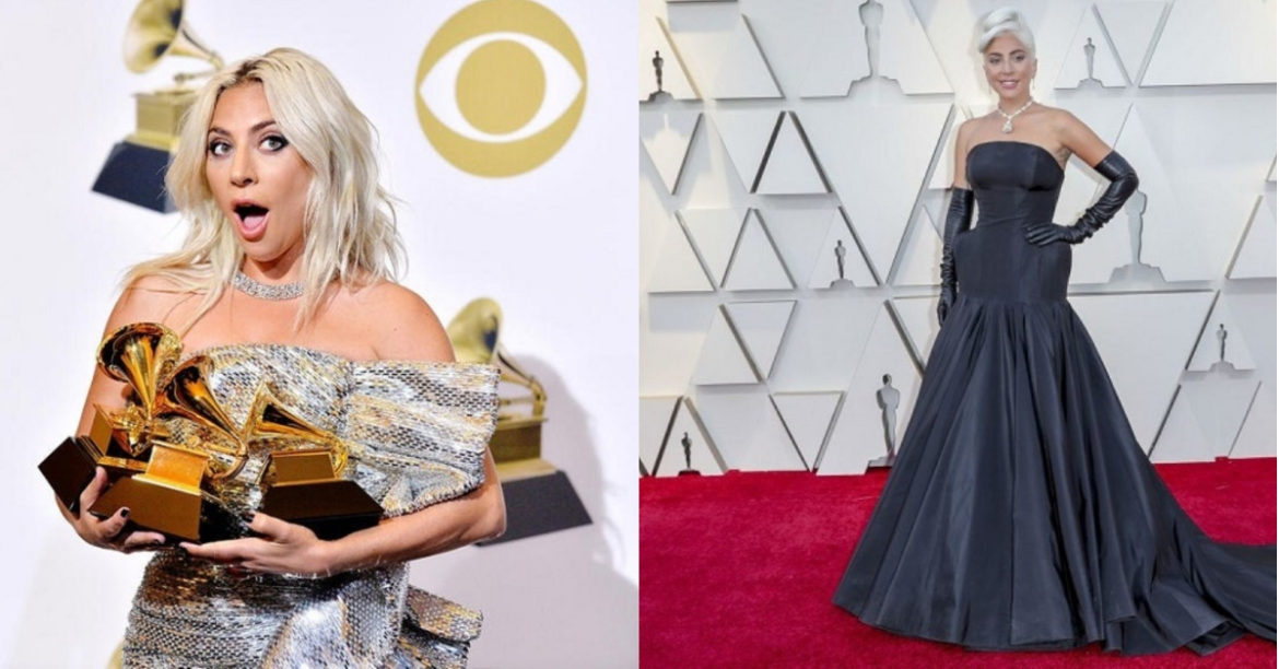Lady Gaga Broke The Record As The 1st Female Artist To Win 5 Major Awards In 1 Season!