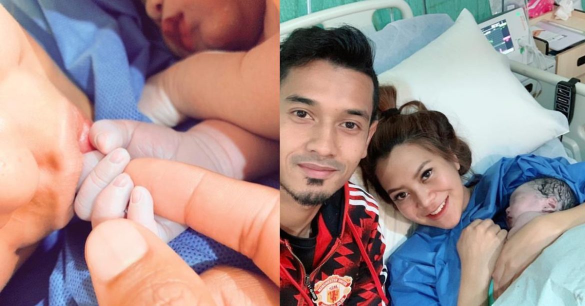 Malaysian Celebrity Couple, Raf Yaakob & Mawar Rashid Welcome Little Bundle Of Joy!