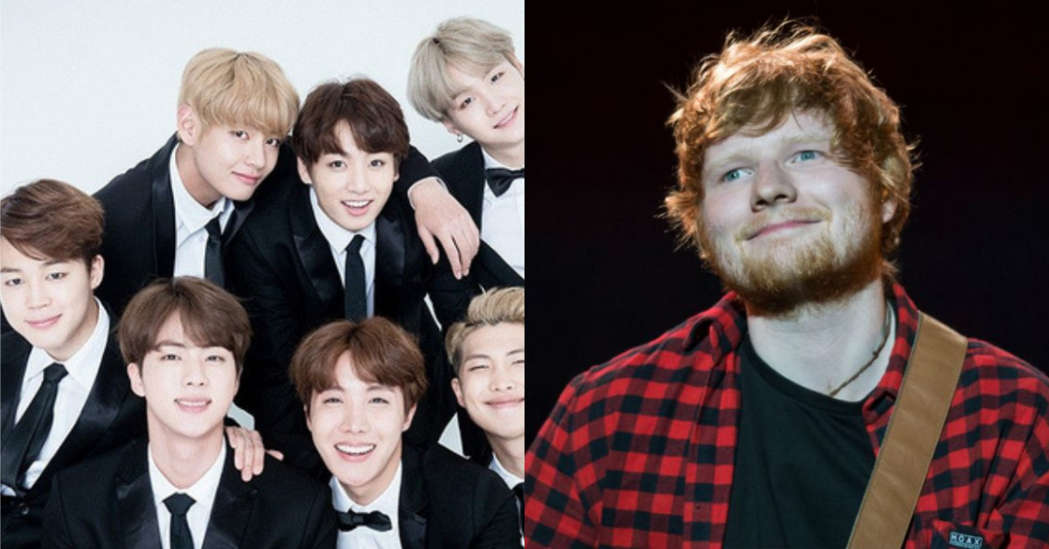 You Won’t Believe How Ed Sheeran Hinted On His Collab With BTS!