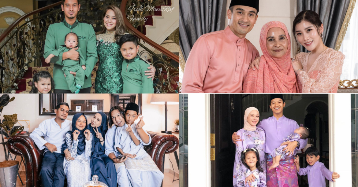 8 Malaysian Influencers With Coordinated-Baju Rayas That Scream ‘Family Goals’!