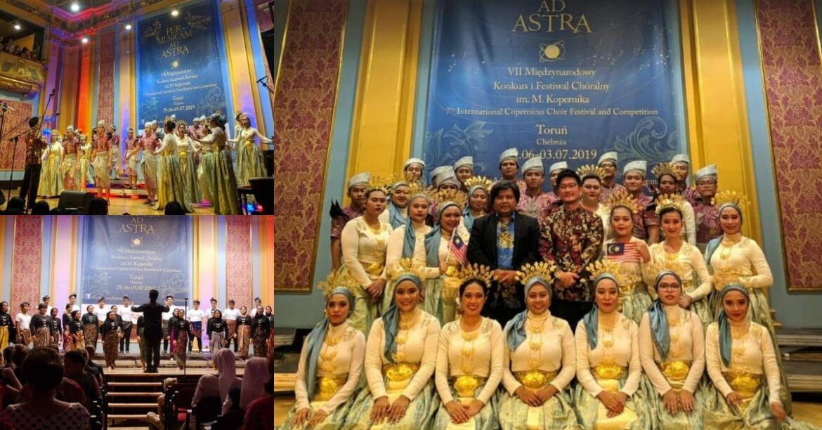 Malaysian University UiTM Choir Group Wins 3 Golds At An International Choir Competition In Poland!