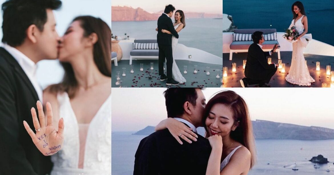 Malaysian Influencer Tziaaa Is Engaged During Her Supposedly “Surprise” Birthday Trip At Santorini! Here’s The Full Deets.