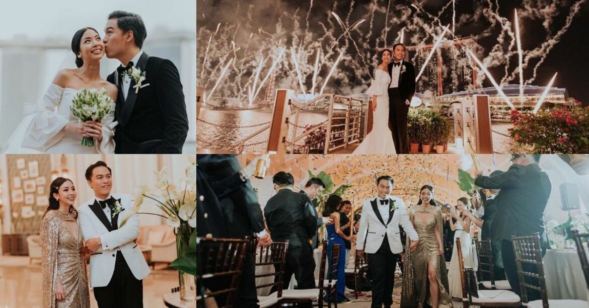 The Sam Willows’ Jon Chua And Malaysian TV Host Amanda Chaang Tied The Knot At One Of The Most Stunning Wedding Yet!