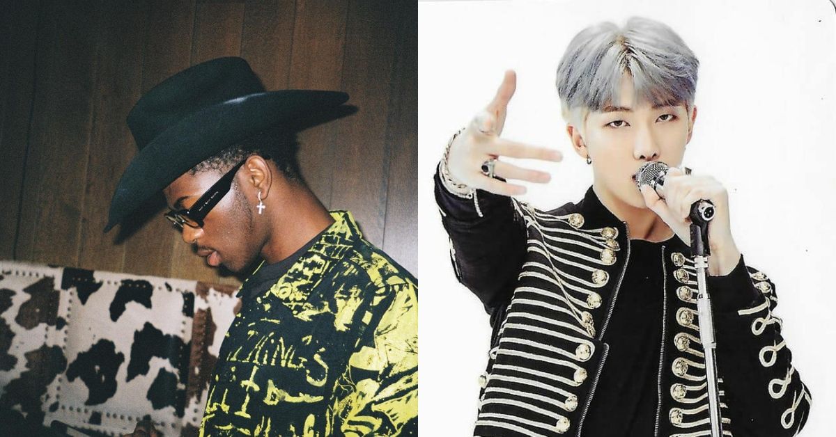 Bts Rap Monster Rm Takes The Horse From Lil Nas X S Old Town Road