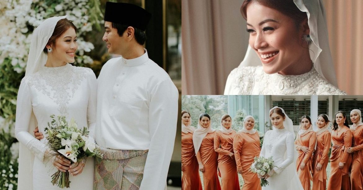 Malaysian Actress And TV Host, Yaya Zahir And Arriz Azim Tied The Knot In A Wedding That Is Truly A Sight To Behold!