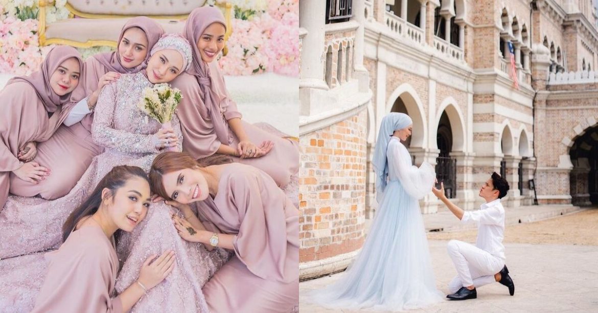 Adira Salahudi And Ammar Azizan Ties The Knot In A Boujee Wedding Over The Weekend