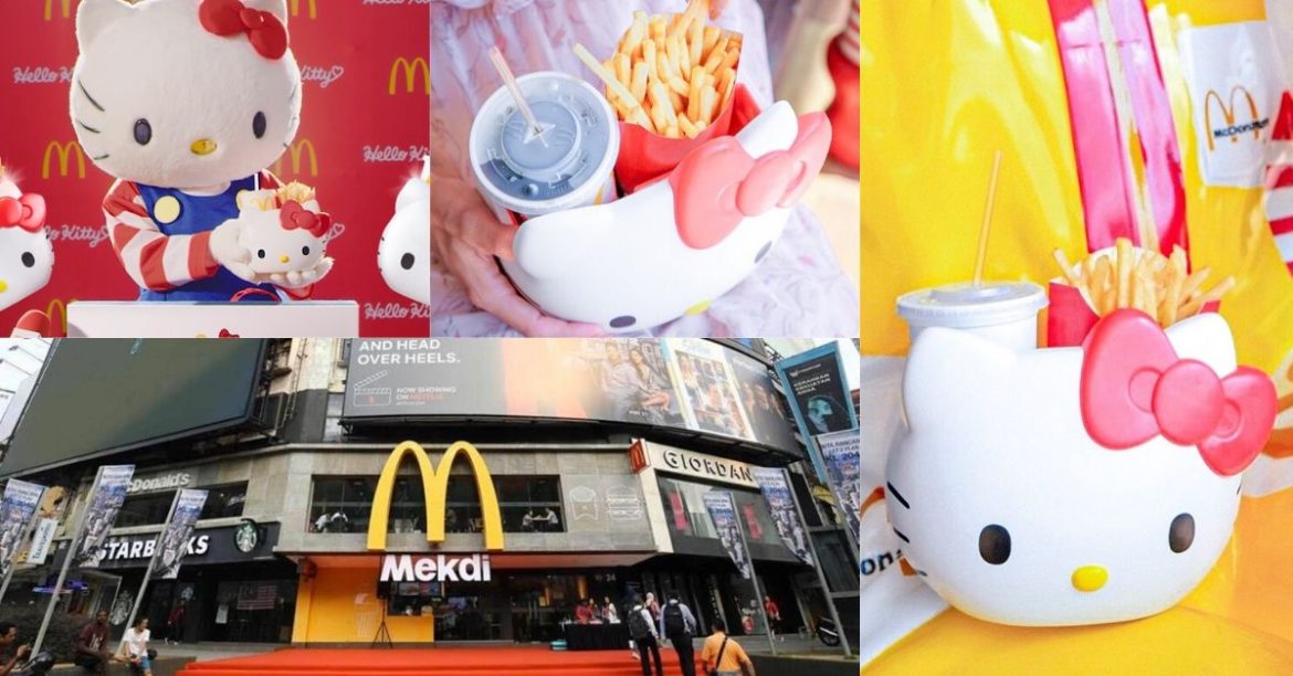 OMG! The Kawaii Hello Kitty Snack Bucket Is Coming To McDonald’s Malaysia From Tomorrow Onwards!