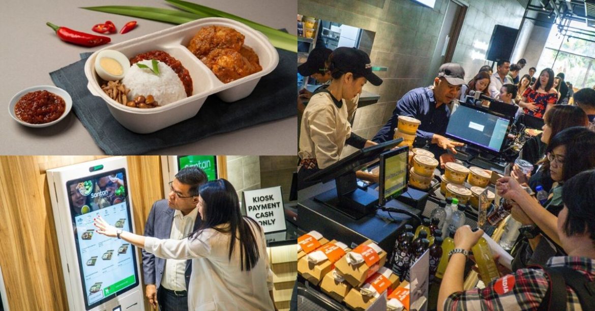 Now Everyone Can Eat AirAsia’s Actual Inflight Meals And Fast Food For RM 12 Only In Mid Valley KL!