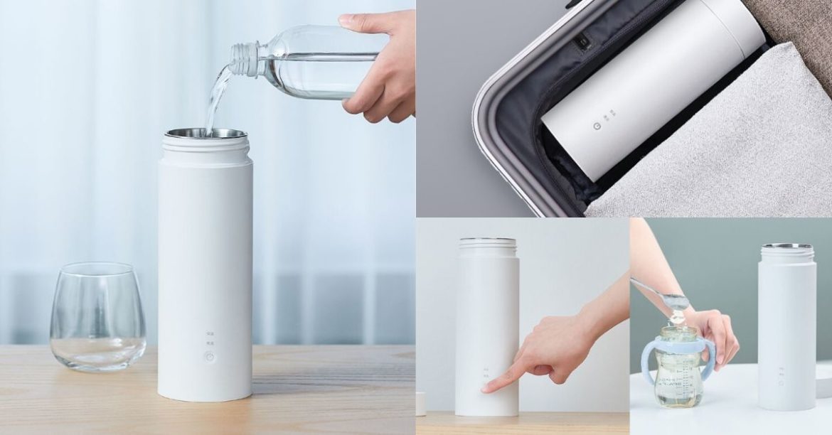 Xiaomi Just Released The Perfect Christmas Gift: A Portable Electric Flask That Allows You To Boil Water On The Go!