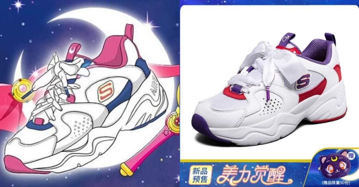 Skechers China Is Releasing A New Collection In Collaboration With Every Girl’s Favourite Supergirl, Sailor Moon!