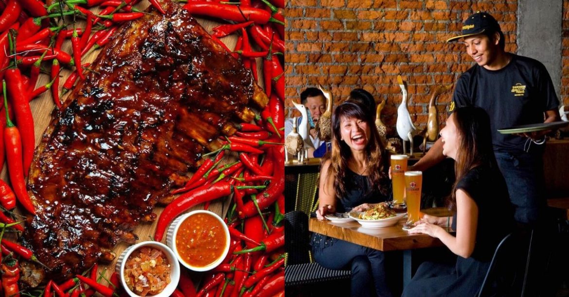 Naughty Babe Dirty Duck Is Celebrating Their 6th Year Anniversary With RM15 Pork Ribs!
