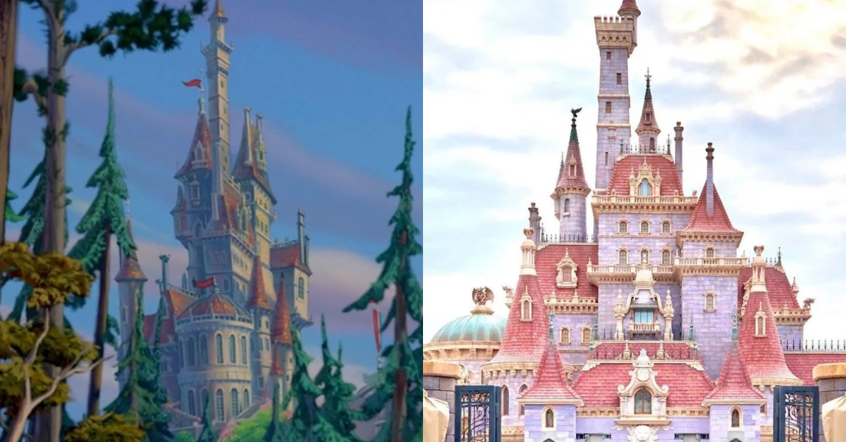 The Beauty And The Beast Castle Comes To Life At Tokyo Disneyland
