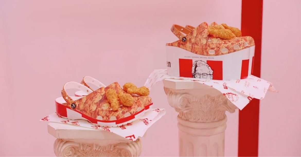 Coming This Spring: KFC x CROCS Foot Wear Collaboration Has Got Your Feet Smelling Like Fried Chicken
