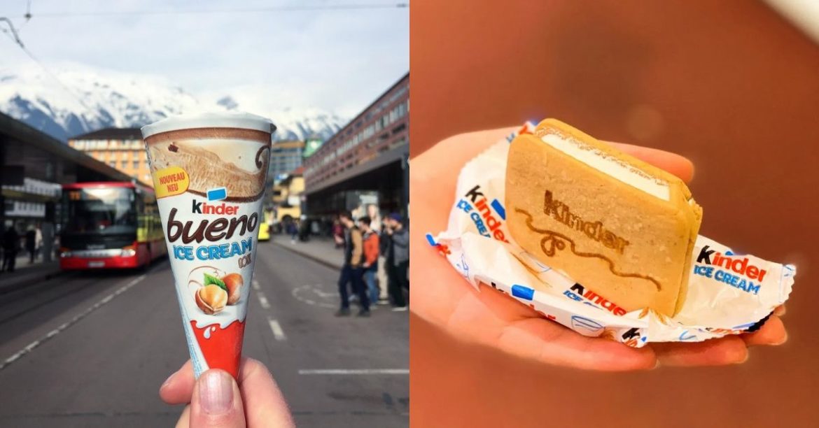 Kinder Bueno Released Their New Ice Cream Cone And Sandwich That You Can’t Miss!