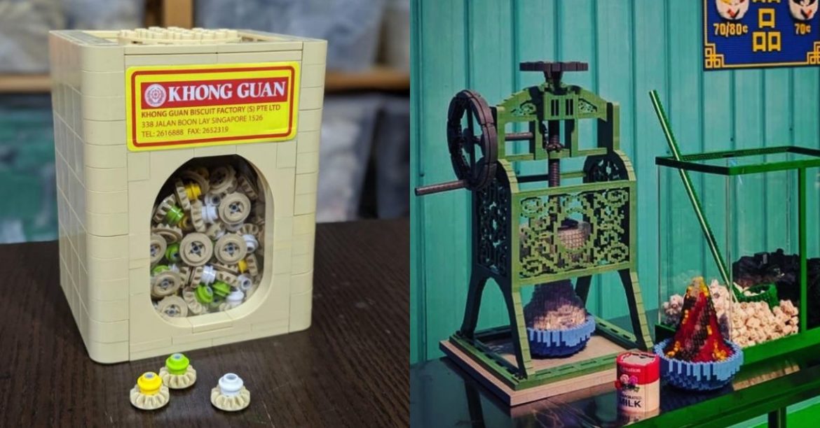 Ais Kacang Machine But In LEGO Form? How Cute Is That! Check Out These LEGO Miniatures That Will Amaze You