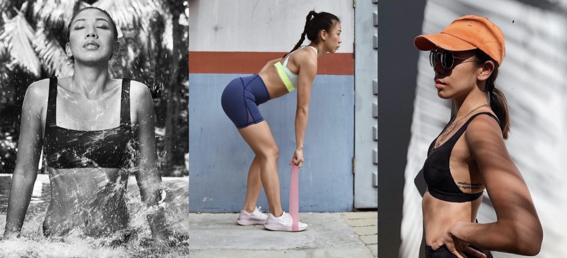 Get Up And Work Out At Home With Fitness Queen A Là Girl Boss, Yi Ping Teo!