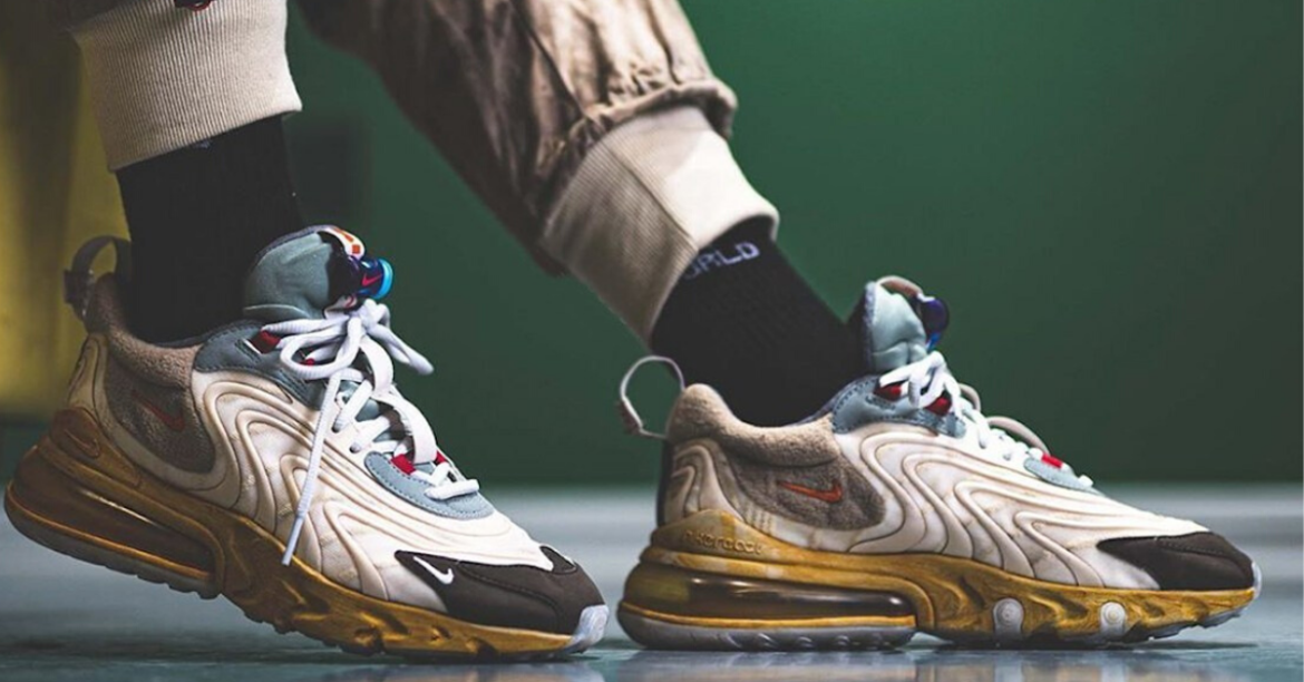 Travis Scott x Nike Air Max 270 React Has Finally Revealed Its Release Date!