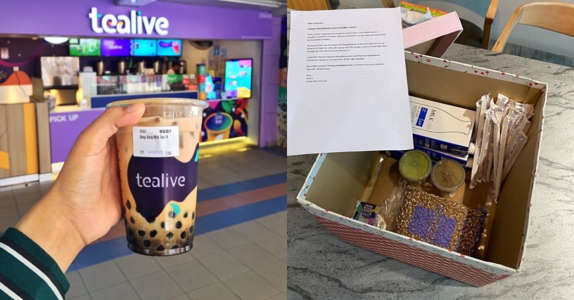 Craving Boba? Now You Can Get A DIY Bubble Milk Tea Kit From Tealive!