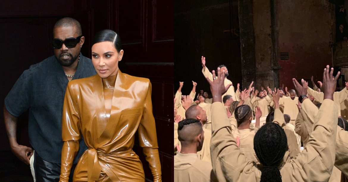 Kanye West Just Brought His Sunday Service To Paris Fashion Week And No One Was Expecting It! Watch What Went Down!