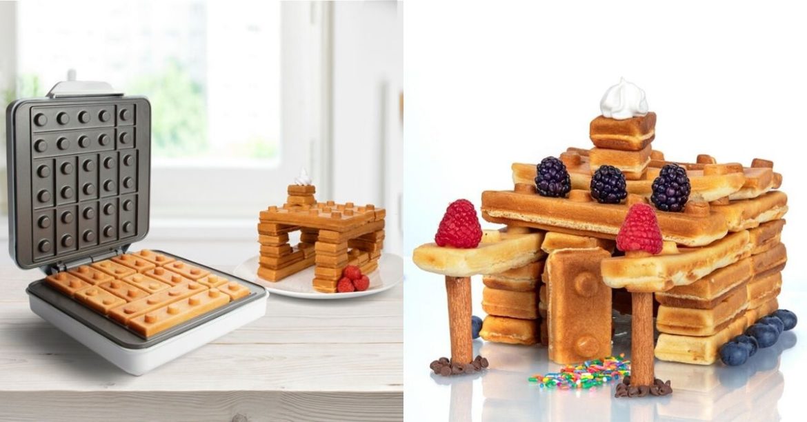 Obsessed With Legos? Get This Lego-Inspired Waffle Maker To Make Your Breakfasts Interesting!