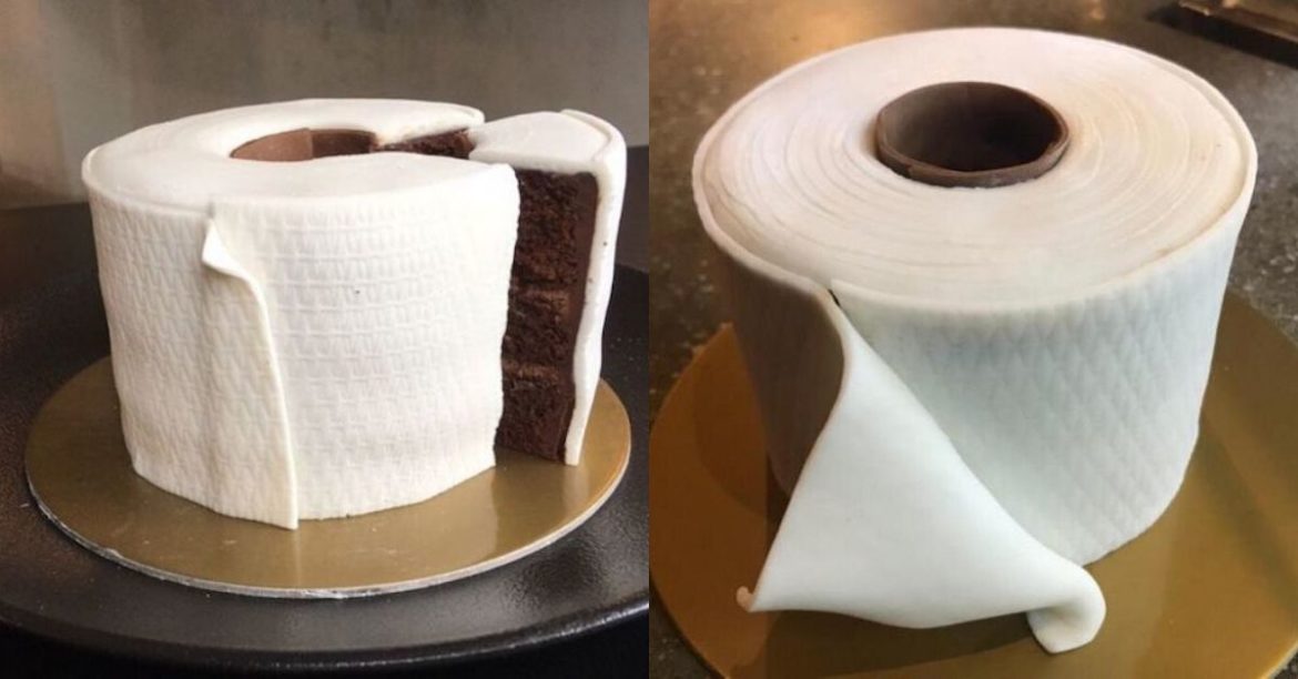 Fantasized About Cakes In The Form Of A Toilet Roll? Your Prayers Have Been Answered.