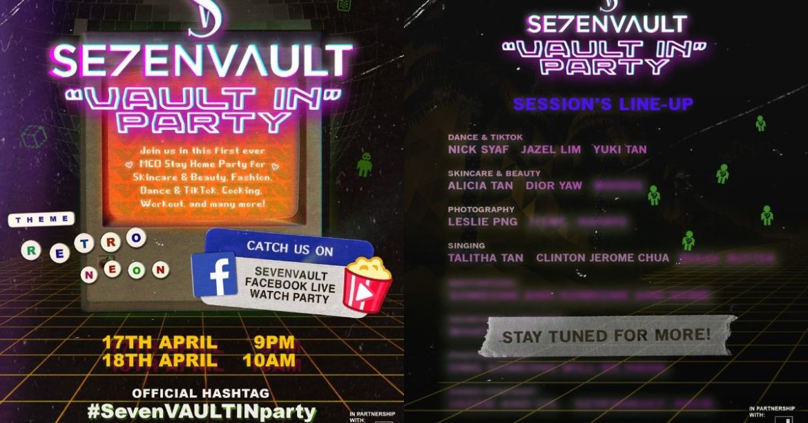 OMG! Sevenvault’s Vault In Party Is Here And It Didn’t Come To Play – Watch Your Favourite Online Personalities Workout And More All From The Comfort Of Your Own Couch!