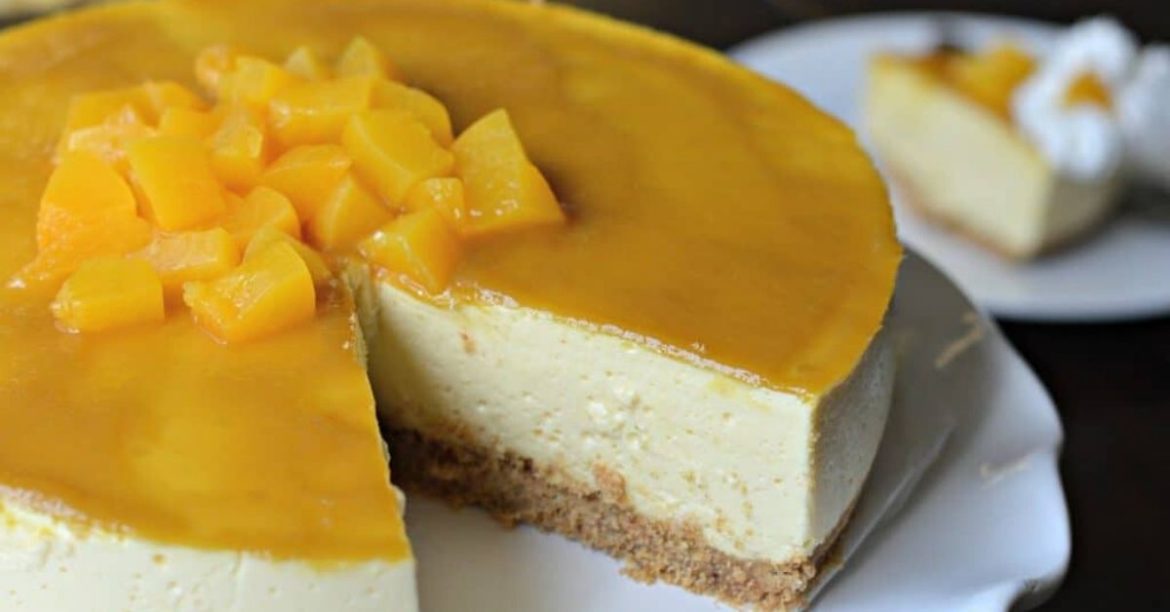 Easy No-Bake Mango Cheesecake For Mother’s Day? Say Less, Here’s The Recipe!