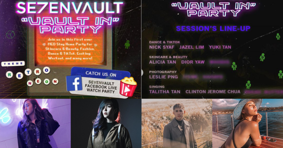 Here Are The Influencers That Were Just Announced On The First Line-Up To Appear On Sevenvault Vault In Party!