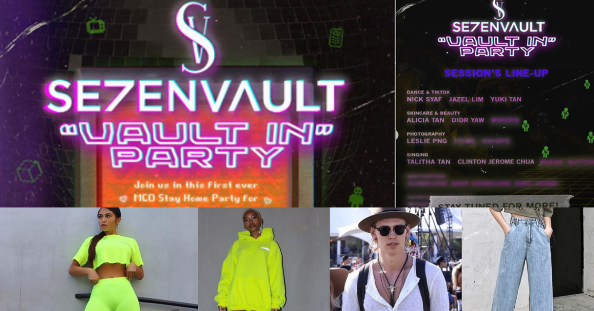 10 Neon Retro Outfit Ideas To Wear Online For The Sevenvault Vault In Party!