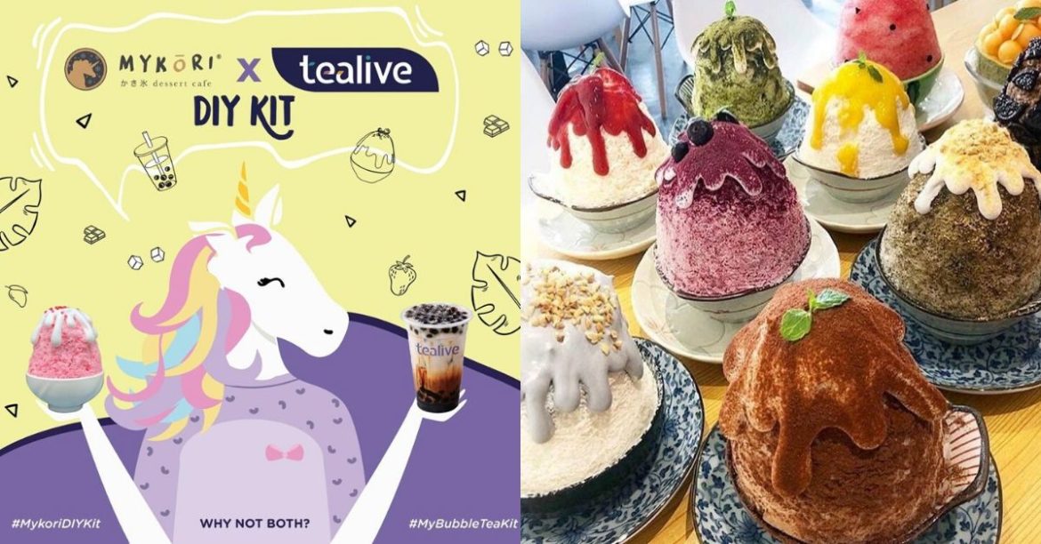 OMG! You Can Make Your Very Own World Class Dessert At Home With This Mykori X Tealive DIY Kit!