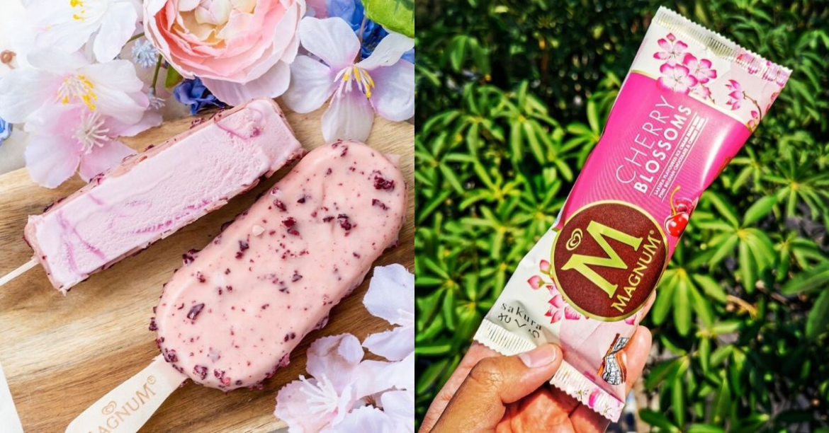 Obsessed with Sakura? You Can Now Get This Aesthetically Pleasing Cherry Blossom Ice Cream By Magnum!