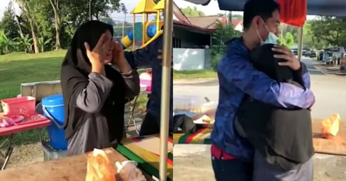 Video Of Frontliner Finally Being Able To Reunite After A Grueling 9 Months With His Mother Brings The Internet Near Tears