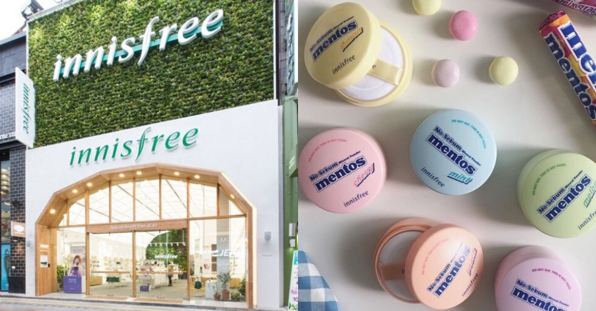 Mentos & Innisfree Have Come Together For The Most Unexpected Collab Of All Time!