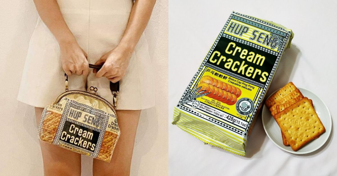 This Local Store Is Recycling Hup Seng Cream Cracker Wrappers And Turning Them Into Bags!