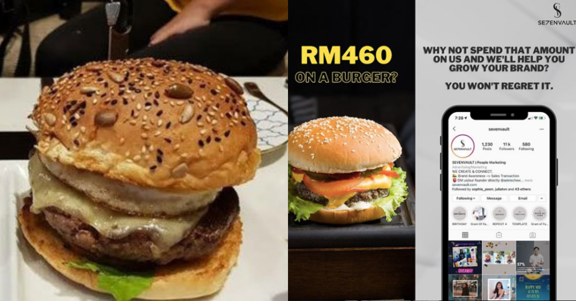 Man Asked To Pay RM460 for A Burger Which Actually Cost RM88! Brands Start Memes To Lighten The Situation!