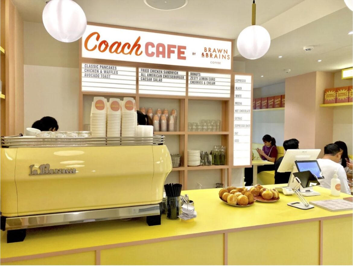 FIRST EVER COACH CAFE IS FINALLY HERE IN SINGAPORE