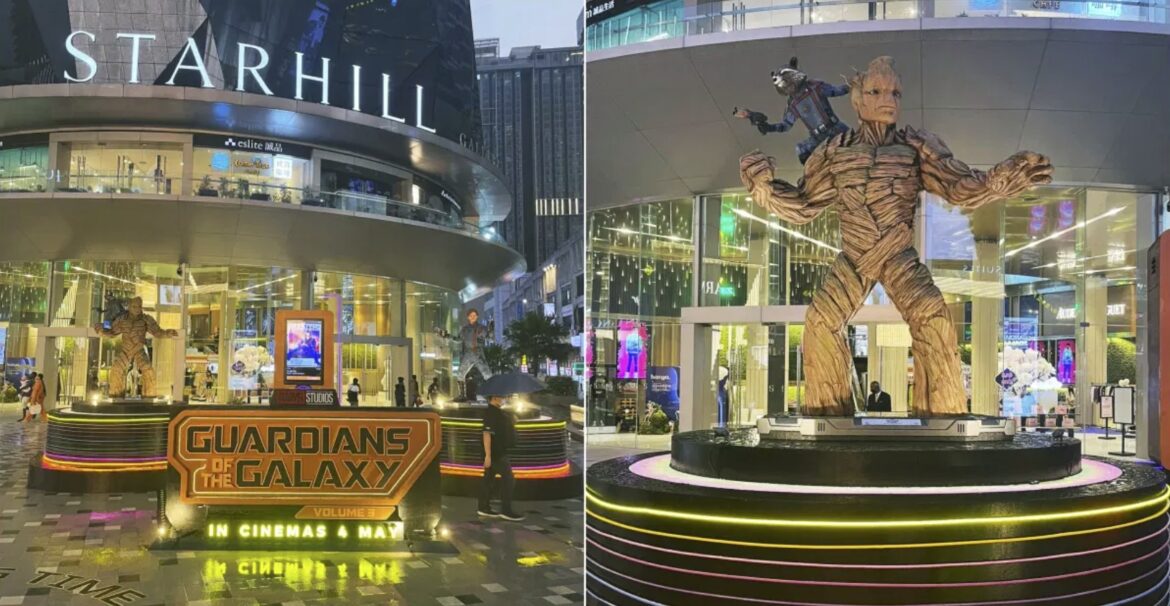 GUARDIANS OF THE GALAXY HAVE ARRIVED AT STARHILL KL