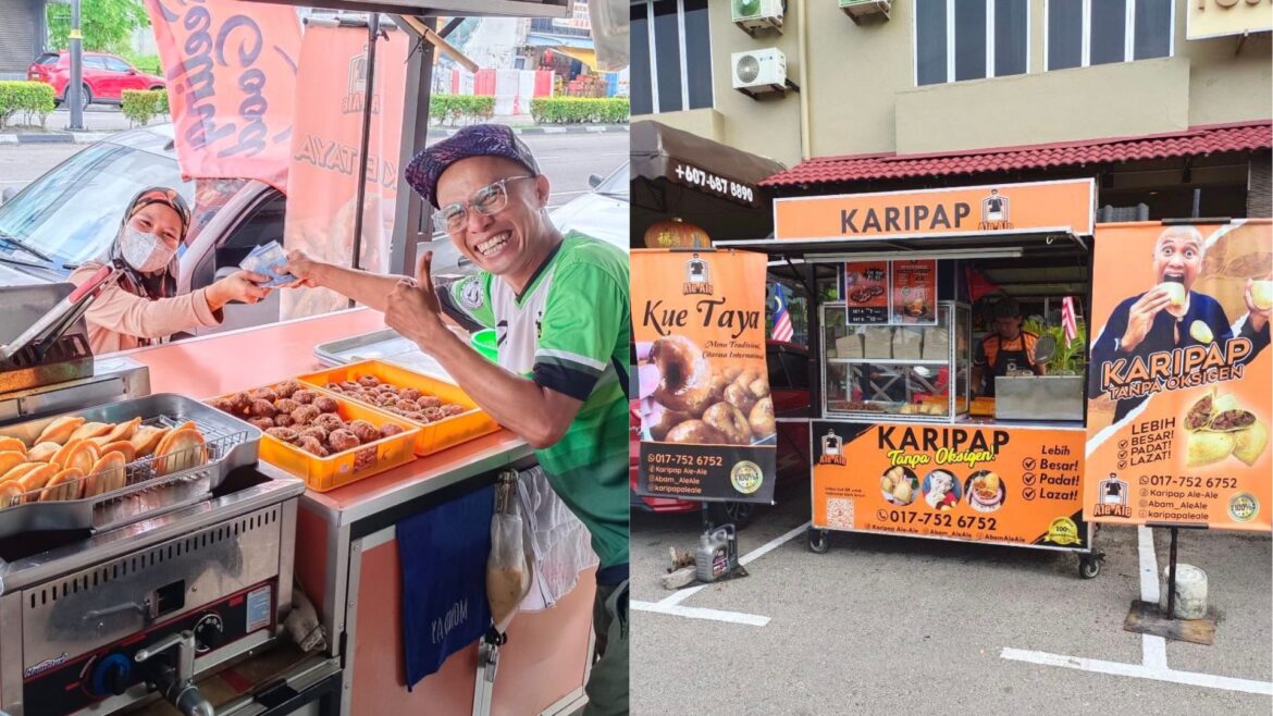 THIS JOHOR KARIPAP SELLER WORKED HARD TO BUILD HIS BUSINESS, AND NOW HE CAN MAKE UP TO RM80,000 PER MONTH FROM IT!