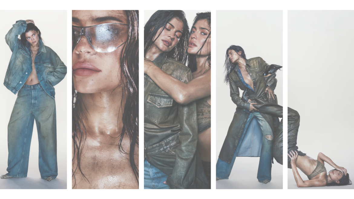 KYLIE JENNER REDEFINES DENIM CHIC IN ACNE STUDIOS’ FW23 CAMPAIGN