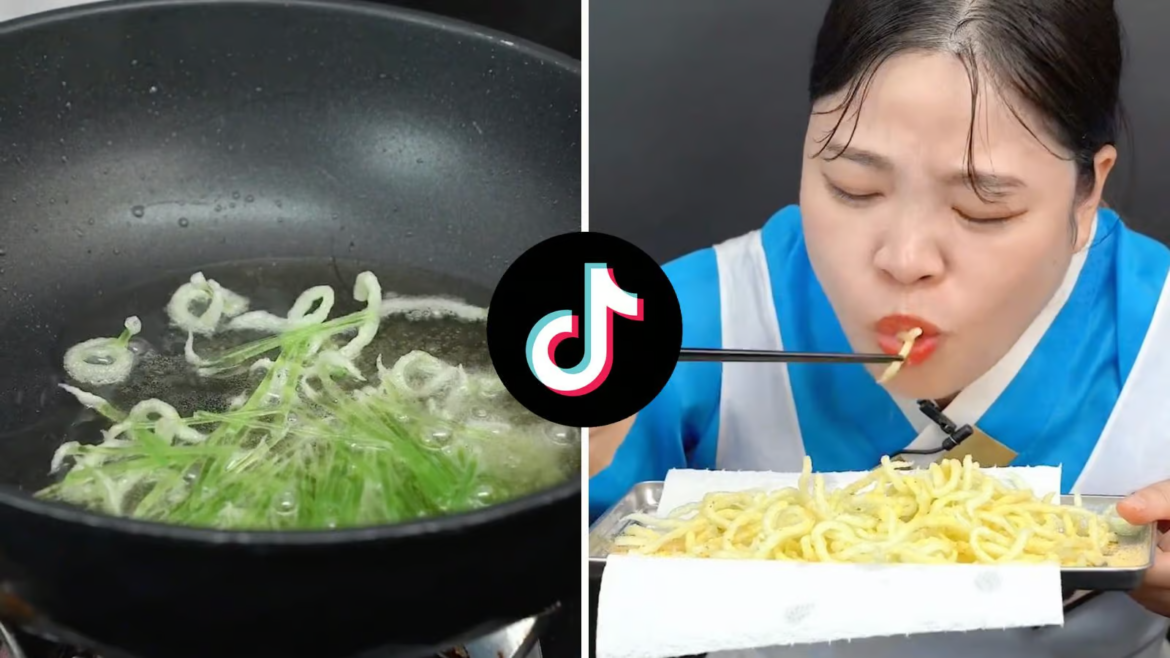 SOUTH KOREA’S SIZZLING SENSATION: FRIED TOOTHPICK TIKTOK TREND SWEEPS NATION, BUT GOVERNMENT SOUNDS HEALTH ALARM!