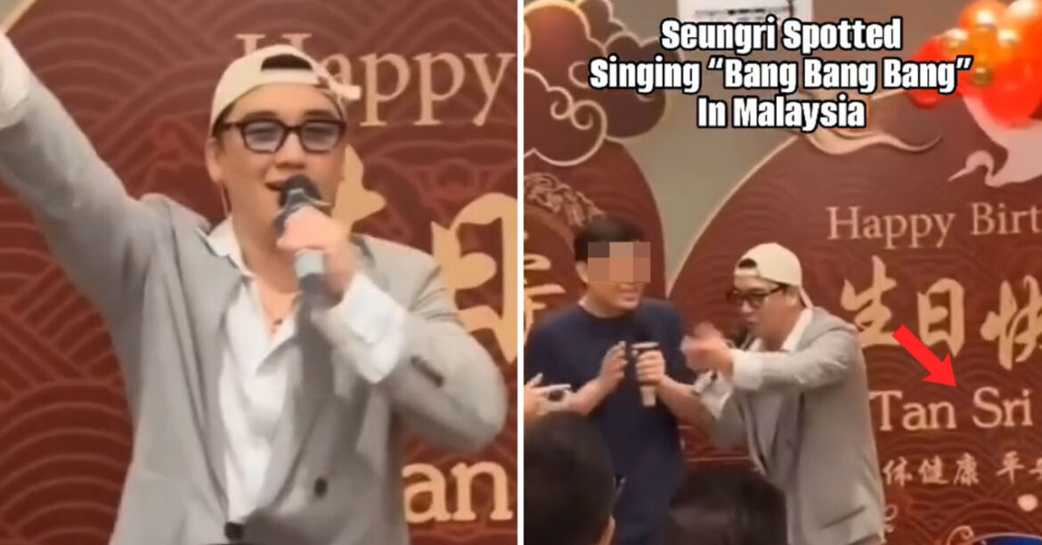 DISGRACED FORMER MEMBER OF BIGBANG SEUNGRI WAS REPORTEDLY SIGHTED IN MALAYSIA, ATTENDING A BUSINESS TYCOON’s BIRTHDAY CELEBRATION WHO WENT BY THE MONIKER “TAN SRI.”