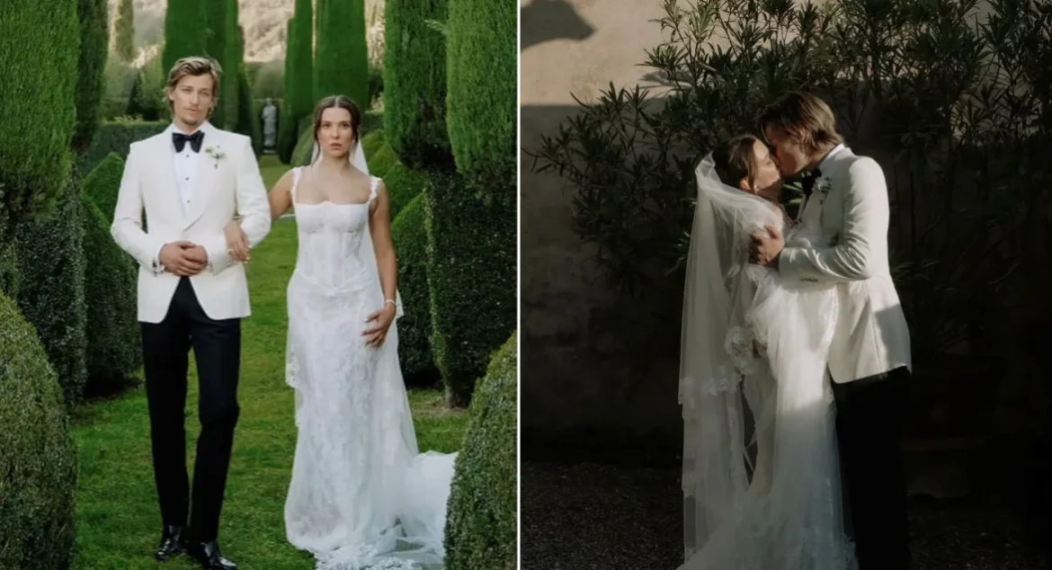 MILLIE BOBBY BROWN & JAKE BONGIOVI MARRY IN SECRET CEREMONY